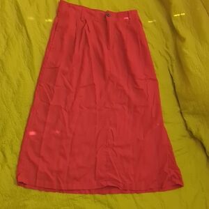 a new day Vibrant Red A-Line Skirt